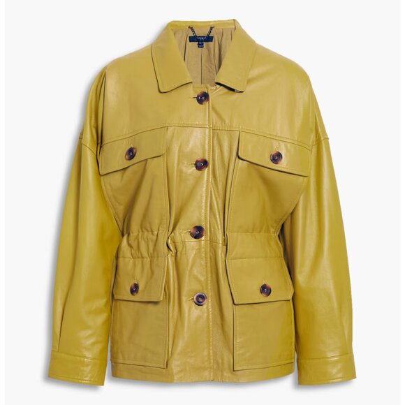 NWT Muubaa Leather Jacket – Size 6 – $845 Retail – 100% Sheepskin - Picture 1 of 6